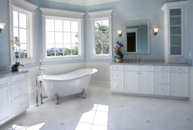 Image of White Bathroom